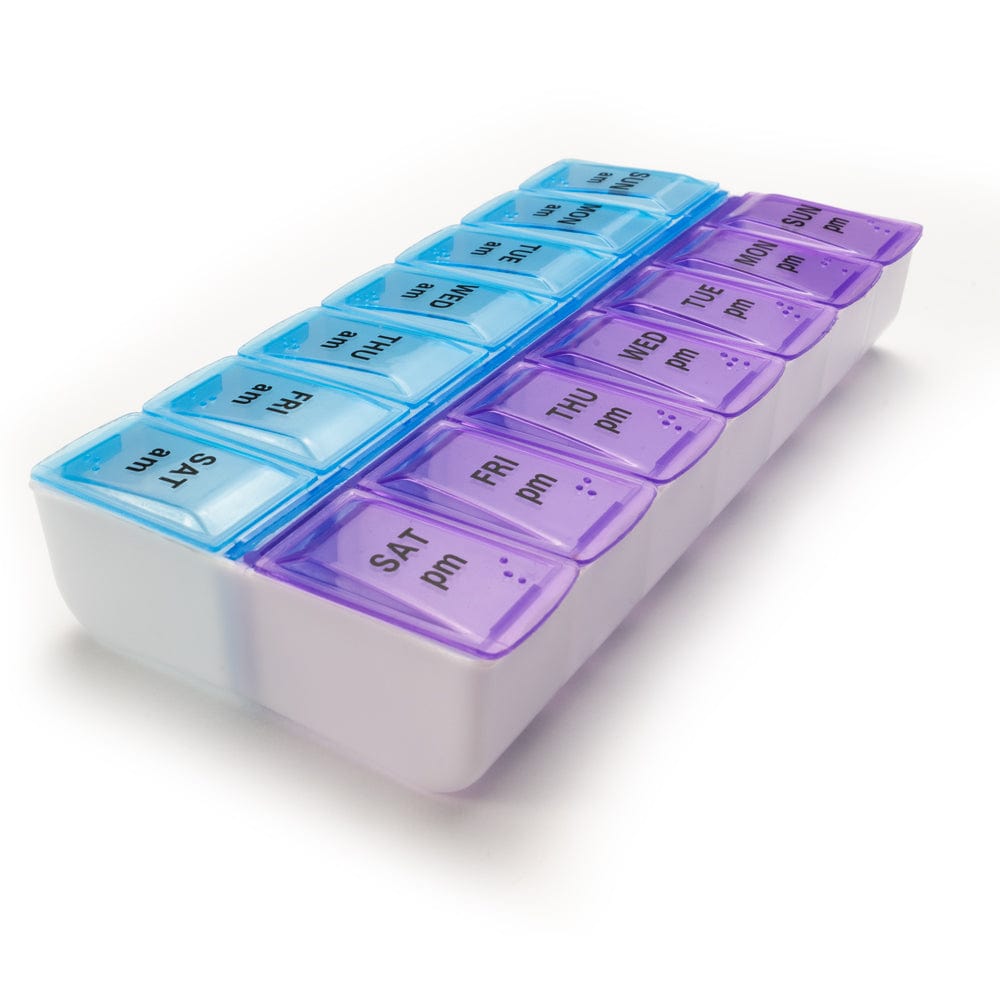7 - Day Pill Container AM / PM - Buy Empty Capsules