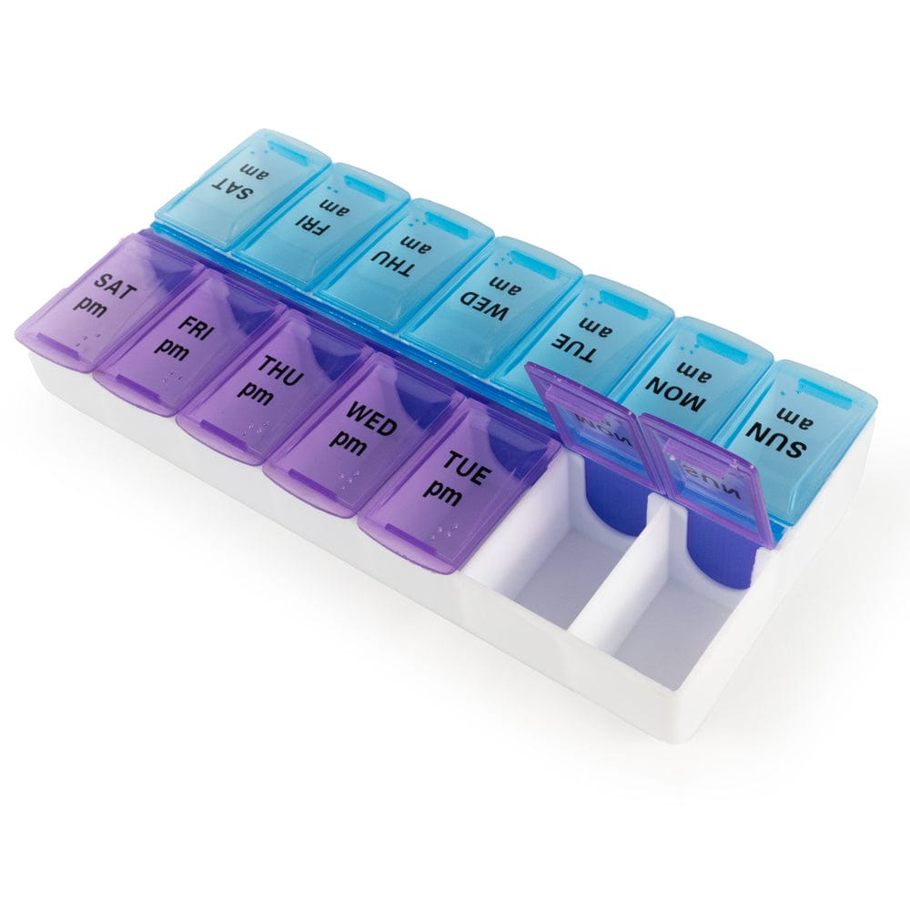 7 - Day Pill Container AM / PM - Buy Empty Capsules