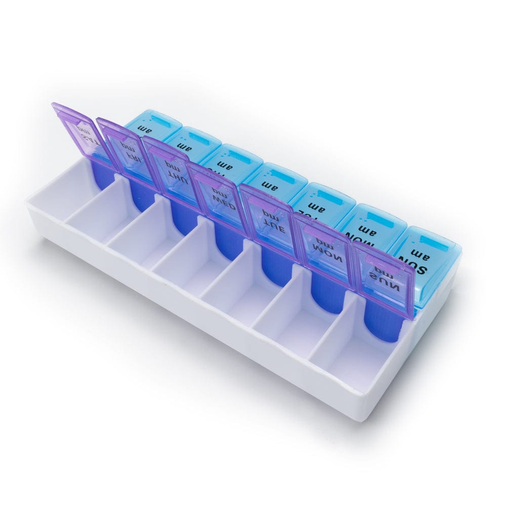7 - Day Pill Container AM / PM - Buy Empty Capsules