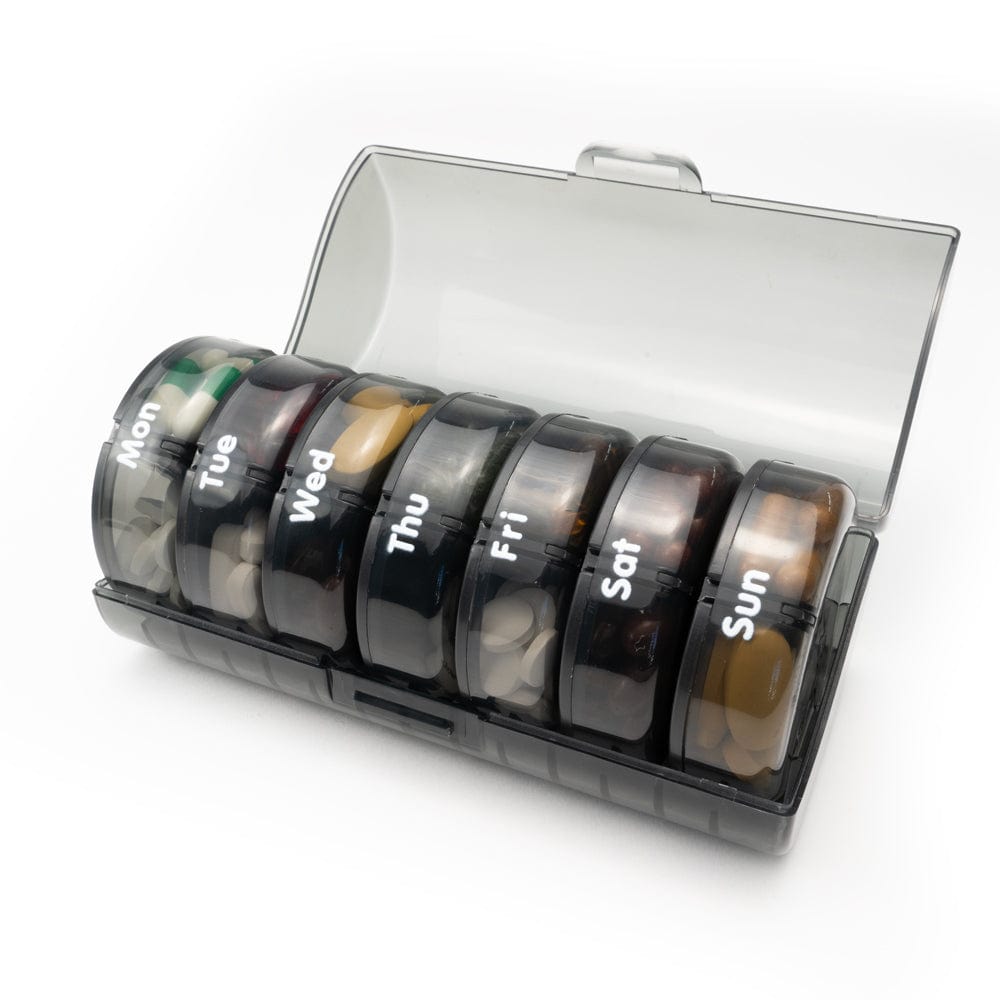 7 - Day Pill Organiser - AM / PM Removable Pods - Buy Empty Capsules