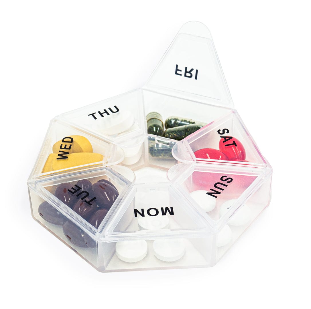 Weekly Pill Organiser - Travel - Buy Empty Capsules