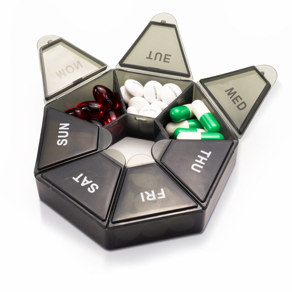 Weekly Pill Organiser - Travel - Buy Empty Capsules