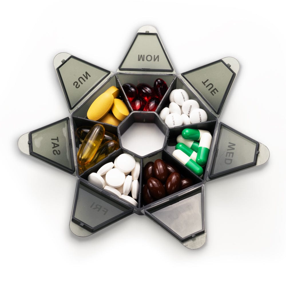 Weekly Pill Organiser - Travel - Buy Empty Capsules