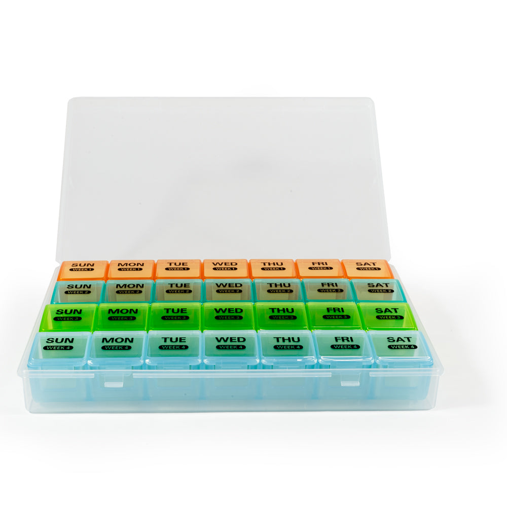 Monthly Pill Organiser - 4-Weeks