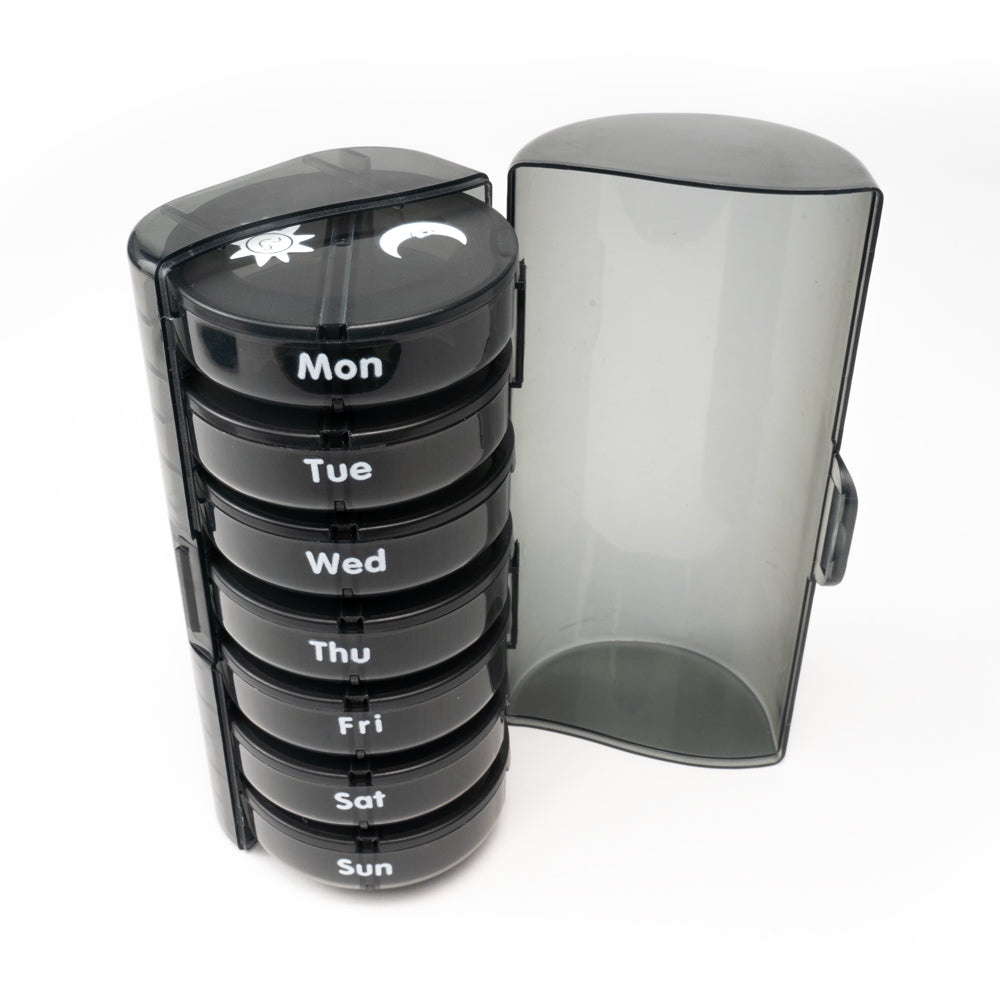 7-Day Pill Organiser - AM / PM Removable Pods