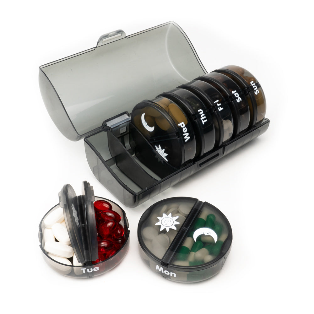 7-Day Pill Organiser - AM / PM Removable Pods