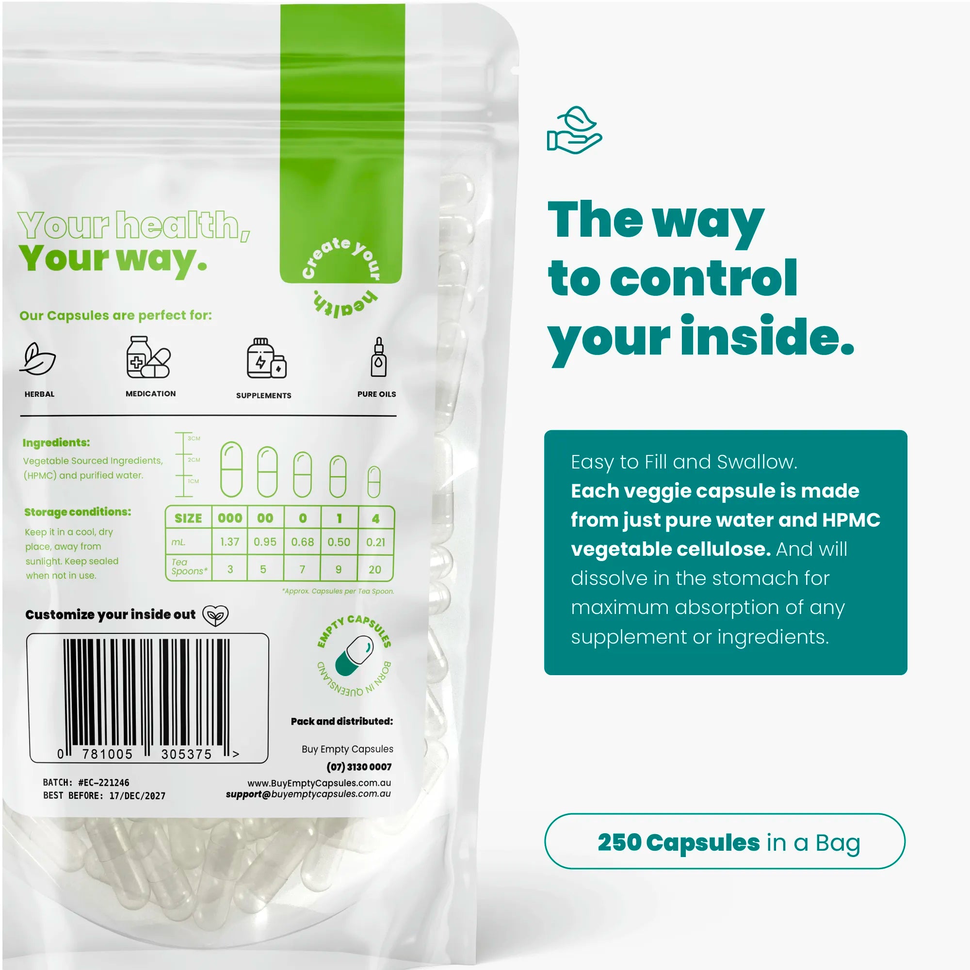 Veggie Capsules - Buy Empty Capsules