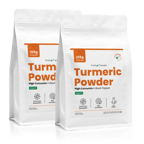 Organic Turmeric Powder + Black Pepper
