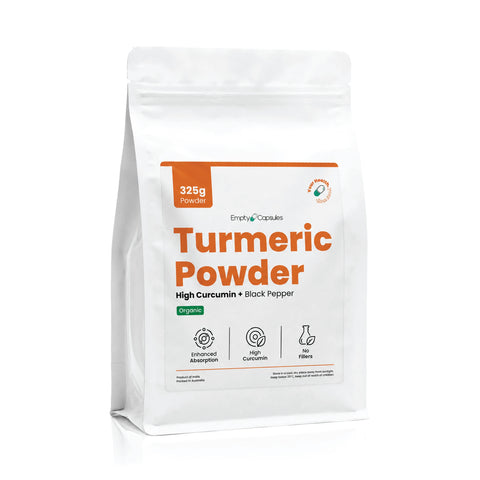 Organic Turmeric Powder + Black Pepper