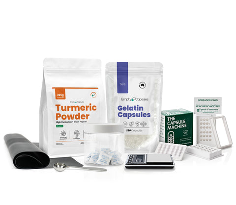 Turmeric Capsule Making Kit